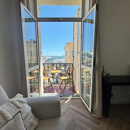 Appartement Deluxe Seaview Balcony - 2 Min Palais & *