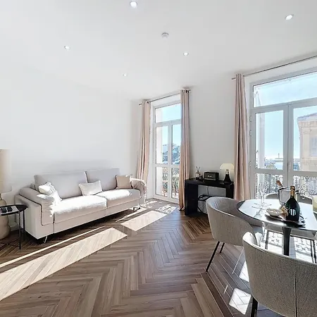 Deluxe Seaview Balcony - 2 Min Palais & Appartement Cannes